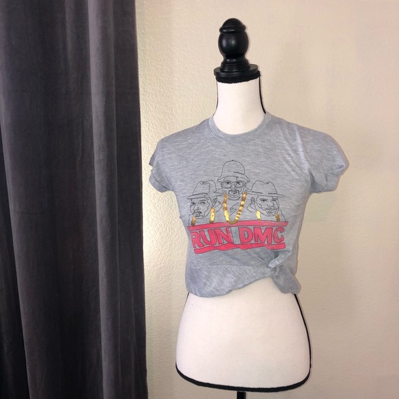 Run DMC Crop Top - Picture 1 of 7